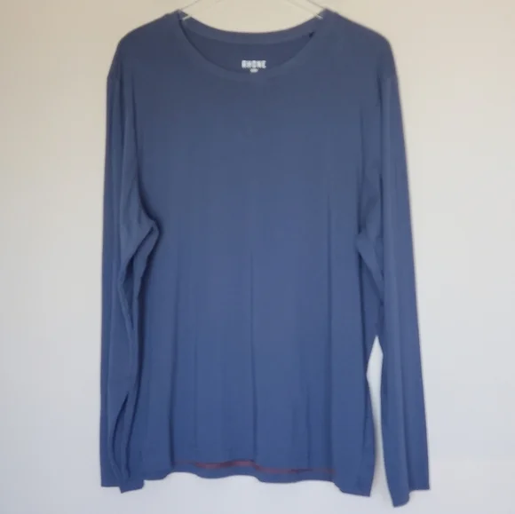 Rhone Element Long Sleeve Tee Lightweight Everyday Comfort Long Sleeve Tee XXL - Picture 4 of 8